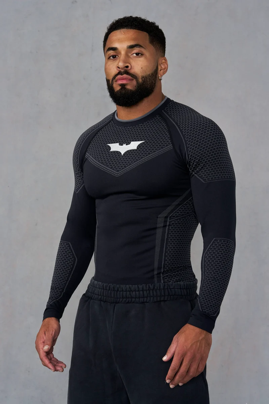 8004 - BATMAN COMPRESSION LONGSLEEVES NEW COLORS