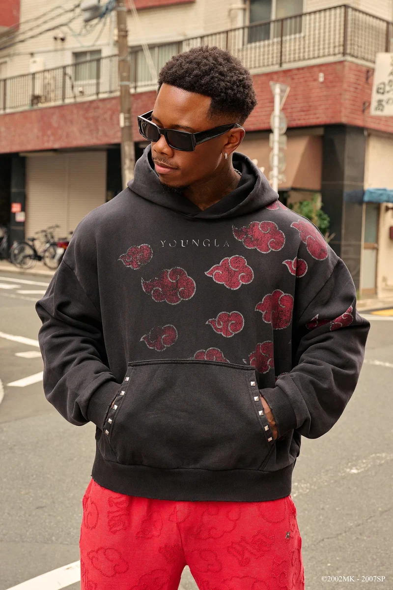 5083 - NARUTO STUD ARTWORK HOODIES