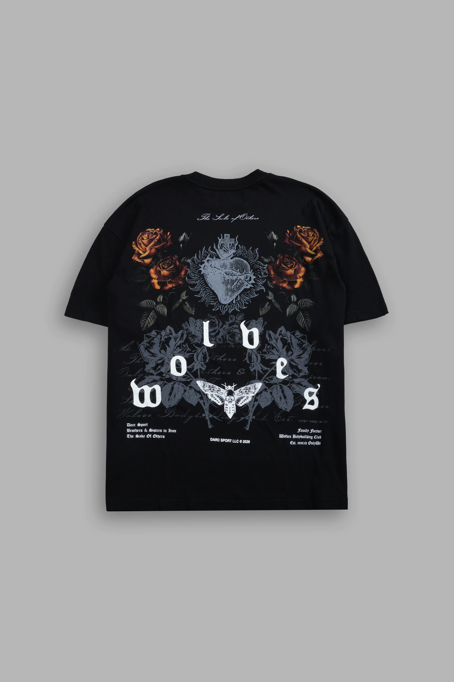 YOU ARE THE REASON PREMIUM OVERSIZED TEE IN BLACK