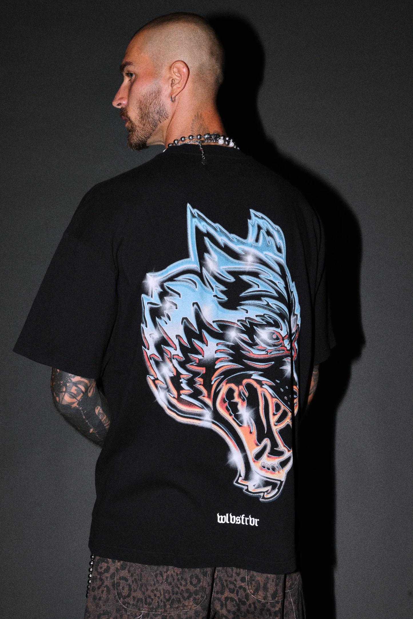SOUL OF IRON V2 PREMIUM OVERSIZED TEE IN BLACK