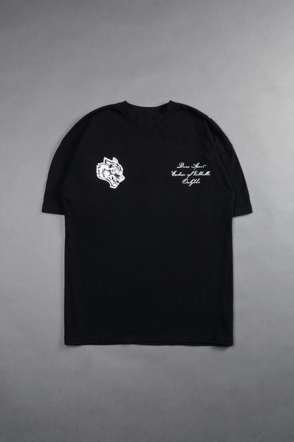 GOD OF THUNDER "PREMIUM" OVERSIZED TEE IN BLACK