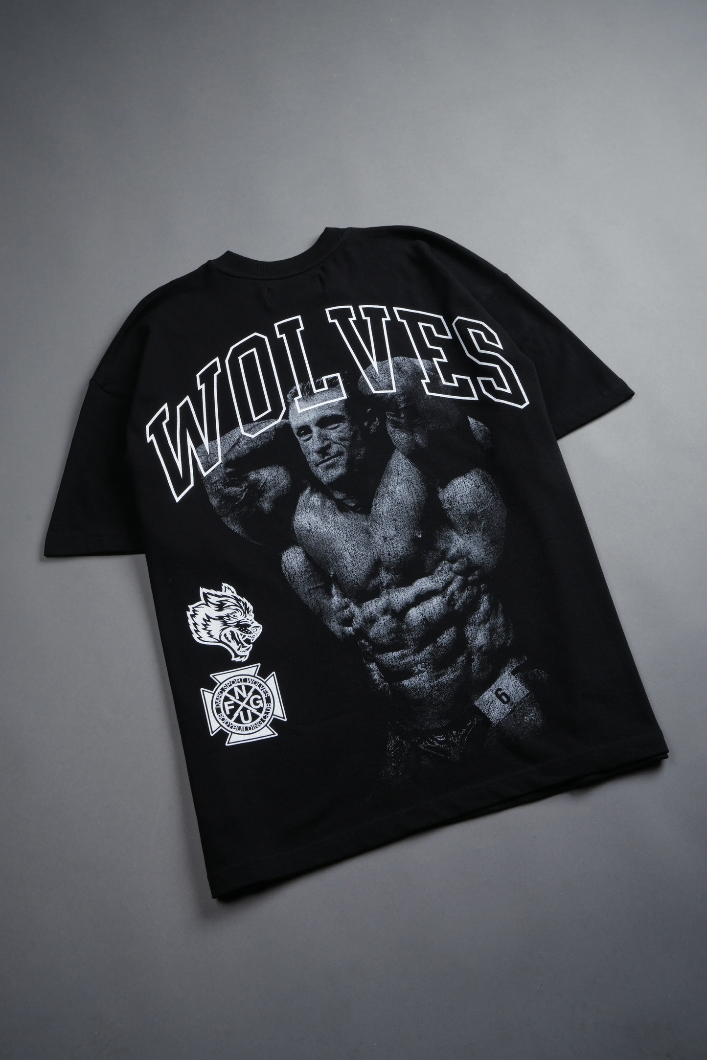 DORIAN PREMIUM OVERSIZED TEE IN BLACK