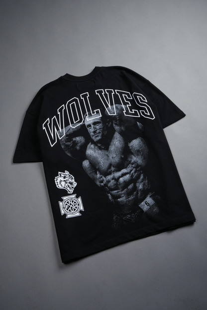 DORIAN PREMIUM OVERSIZED TEE IN BLACK