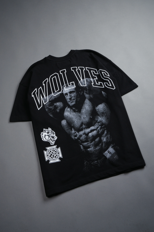 DORIAN PREMIUM OVERSIZED TEE IN BLACK