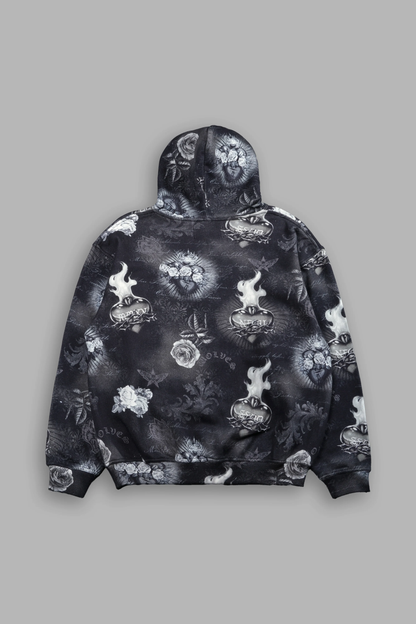 ALWAYS LOYAL "PIERCE" HOODIE IN CORAZON DE OSCURIDAD TONAL