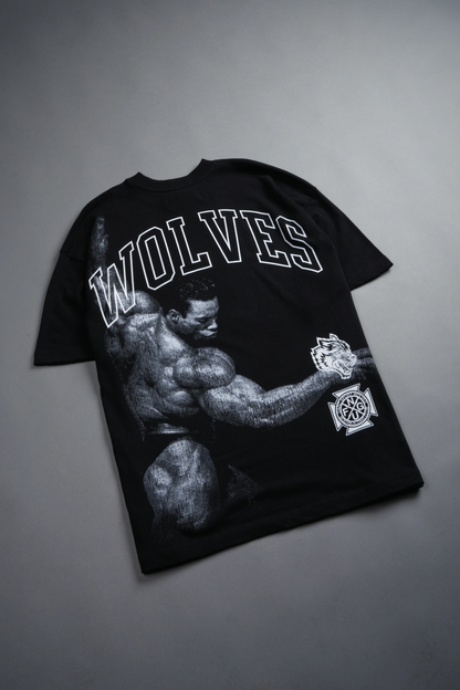 KEVIN PREMIUM OVERSIZED TEE IN BLACK