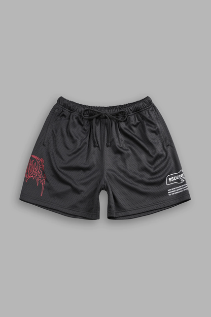 SHADOW HESH MESH SHORTS IN WOLF GRAY