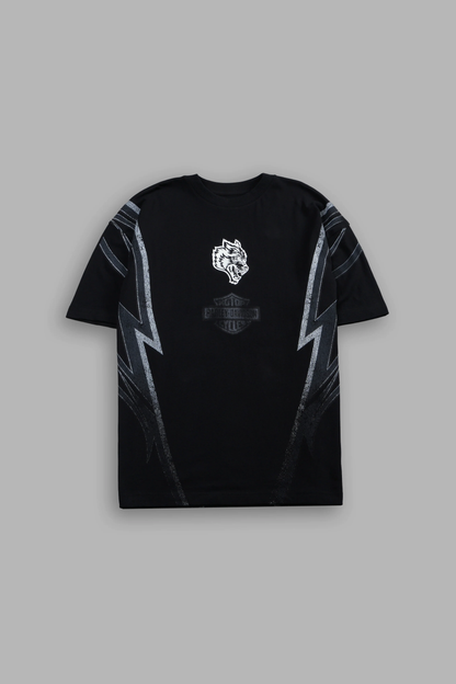 IRON SAKURA PREMIUM TEE IN BLACK