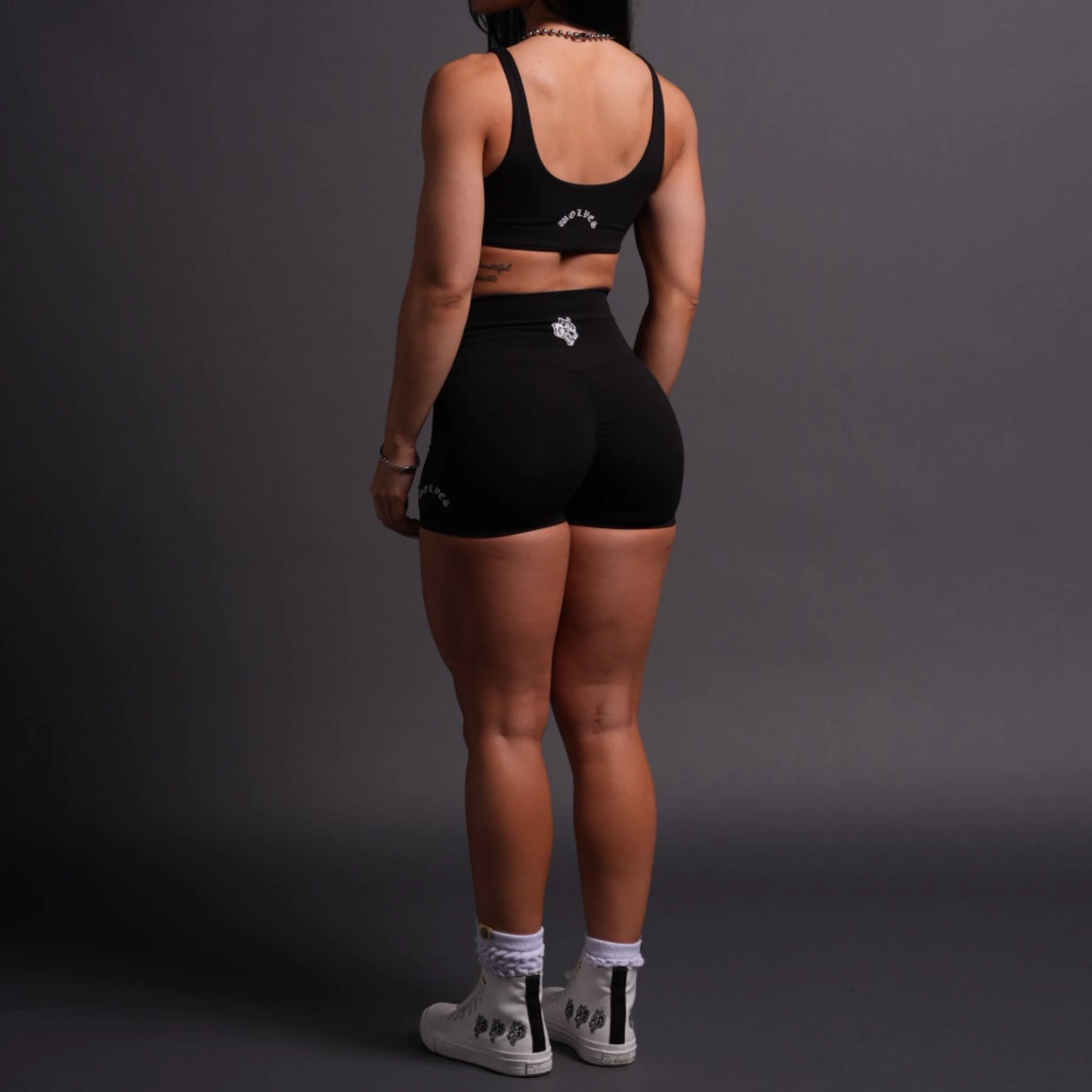 CHOPPER V2 "ENERGY" PUMP SHORTS IN BLACK
