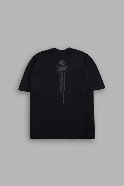 AKATSUKI ITACHI "SIDE-BY-SIDE" SERIES PREMIUM TEE IN BLACK