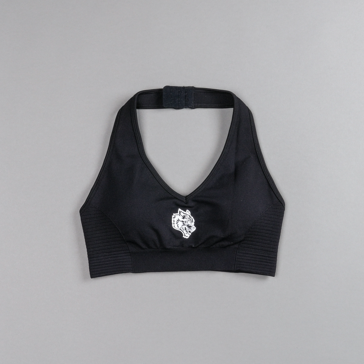 SINGLE WOLF "EVERSON SEAMLESS" VALENCOURT BRA IN BLACK