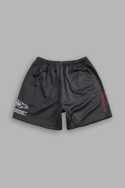 SHADOW HESH MESH SHORTS IN WOLF GRAY