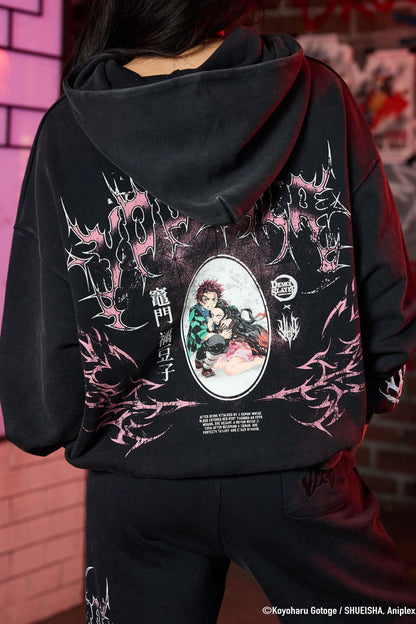 W567 - DEMON SLAYER: KIMETSU NO YAIBA - HOODIE
