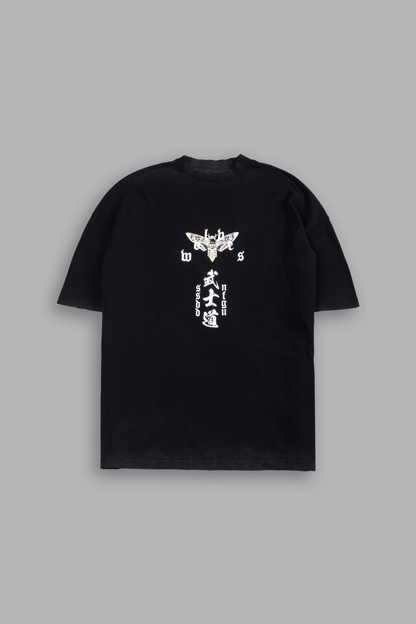 SHINIGAMI'S EMBRACE PREMIUM OVERSIZED TEE IN BLACK