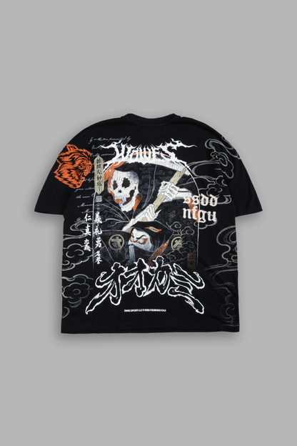 BUSHIDO CH.2 "SIDE-BY-SIDE" Oversized Tee in Black